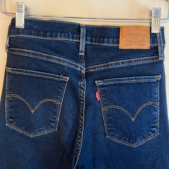 Levi's High Rise Straight Womens 27 - Picture 6 of 14